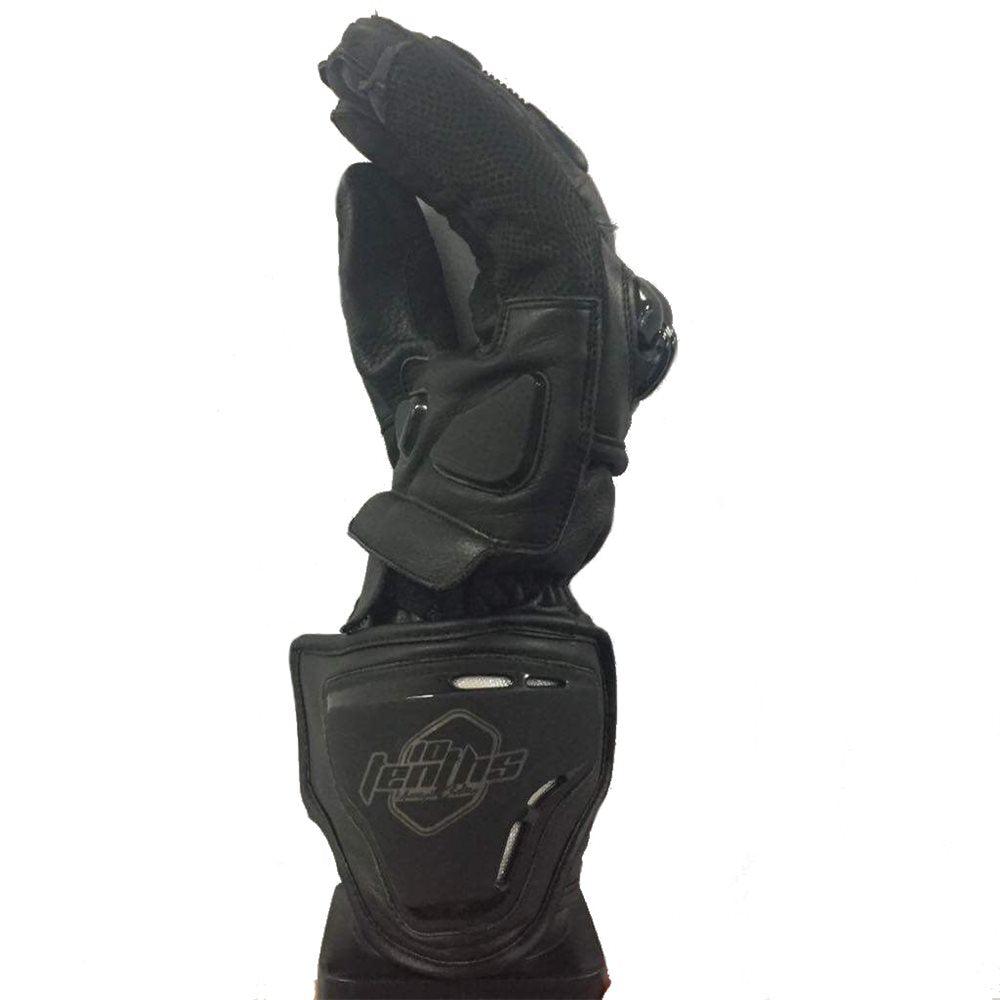 TENTENTHS ROAD LEATHER GLOVES - BLACK PAKISTAN LEATHER sold by Cully's Yamaha
