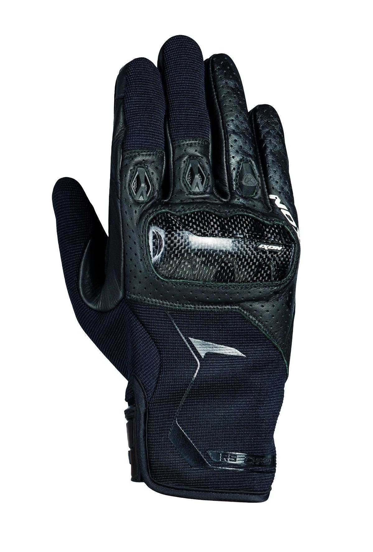 IXON RS CHARLY GLOVES - BLACK CASSONS PTY LTD sold by Cully's Yamaha