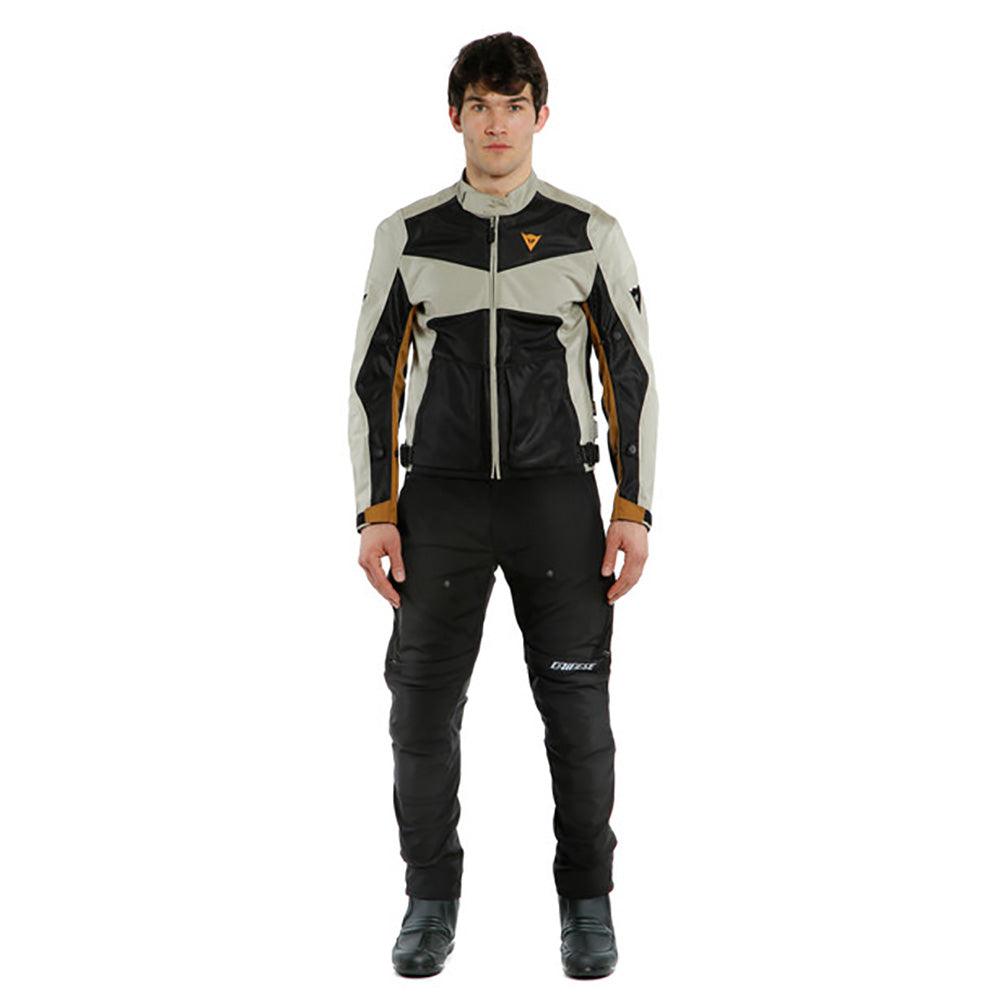 DAINESE SAURIS 2 D-DRY® JACKET - BLACK/GOAT/BONE BROWN MCLEOD ACCESSORIES (P) sold by Cully's Yamaha
