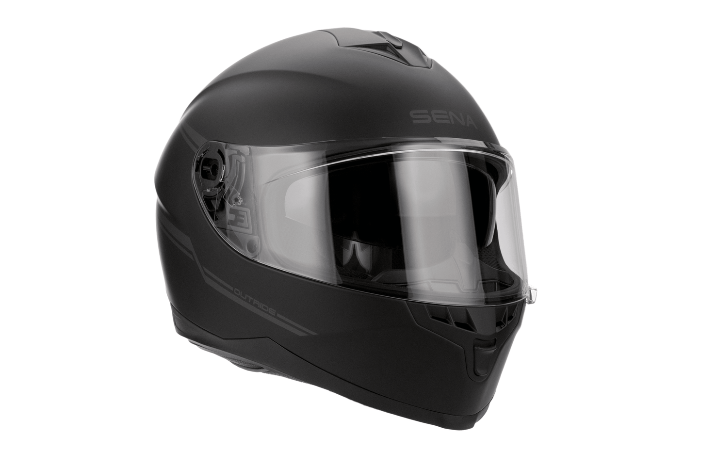 SENA OUTRIDE HELMET - MATT BLACK MCLEOD ACCESSORIES (P) sold by Cully's Yamaha