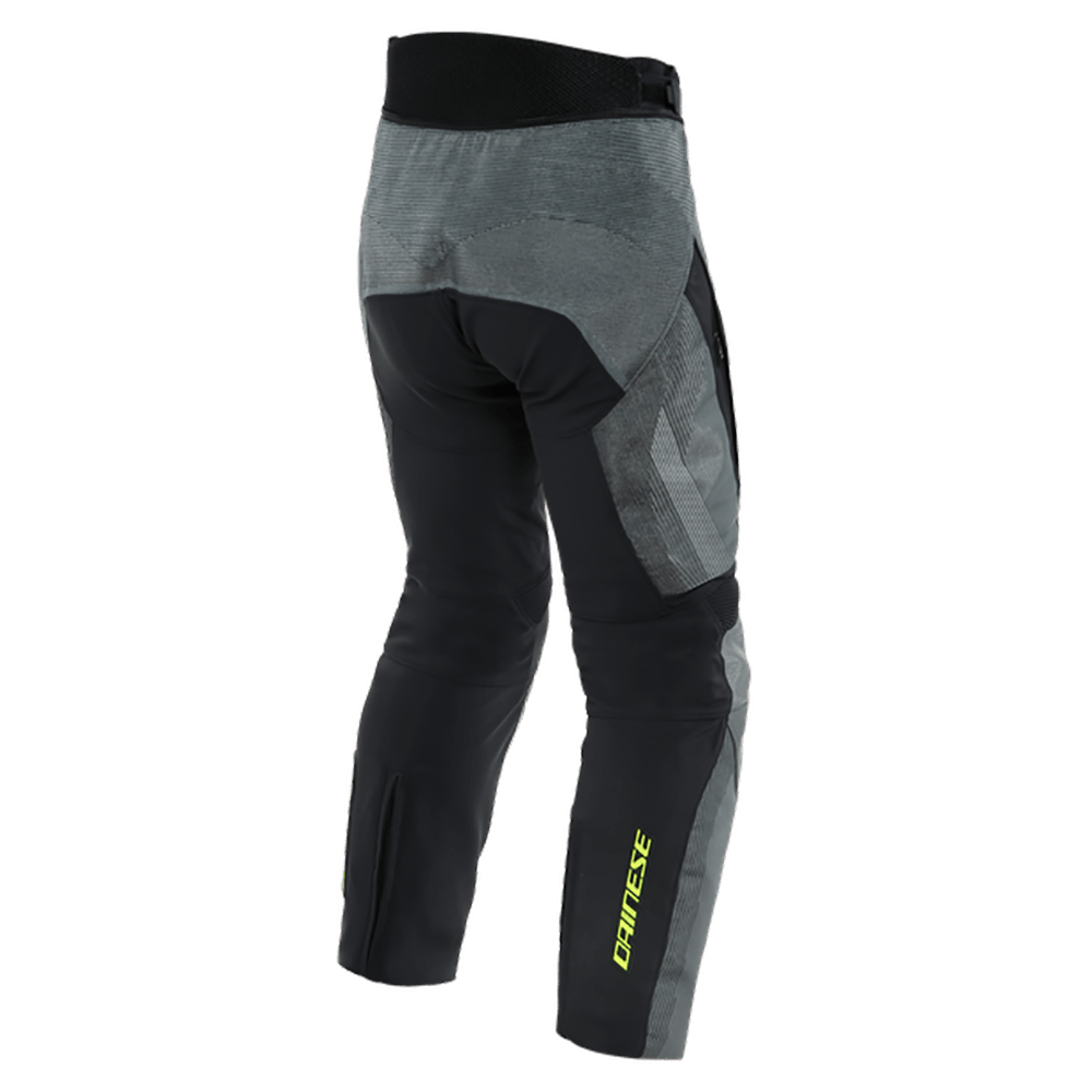 DAINESE SOLARYS TEX PANTS - BLACK/ANTHRACITE/FLUO YELLOW MCLEOD ACCESSORIES (P) sold by Cully's Yamaha