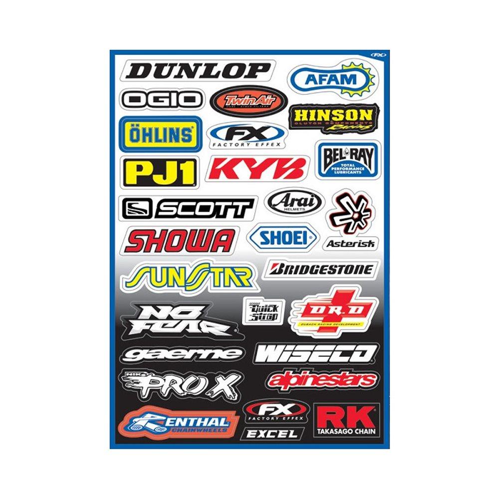 FACTORY EFFEX STICKER SHEET SERCO PTY LTD sold by Cully's Yamaha