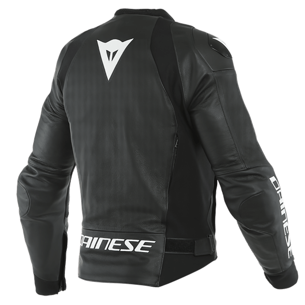 DAINESE SPORT PRO PERFORATED JACKET - BLACK/WHITE MCLEOD ACCESSORIES (P) sold by Cully's Yamaha
