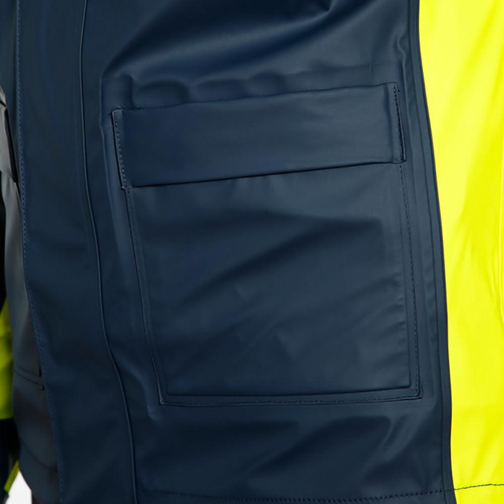 DAINESE STORM 2 UNISEX PANTS - BLACK IRIS/FLUO YELLOW MCLEOD ACCESSORIES (P) sold by Cully's Yamaha