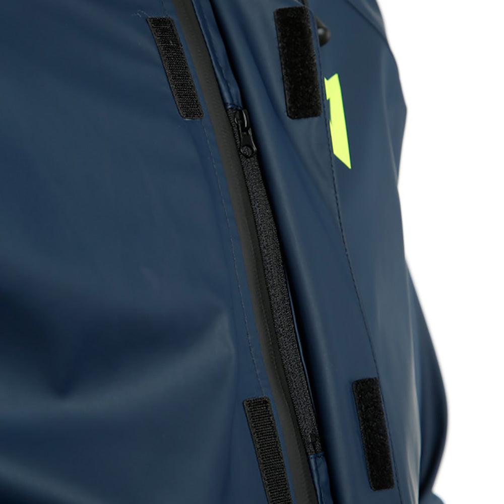 DAINESE STORM 2 UNISEX JACKET - BLACK IRIS/FLUO YELLOW MCLEOD ACCESSORIES (P) sold by Cully's Yamaha