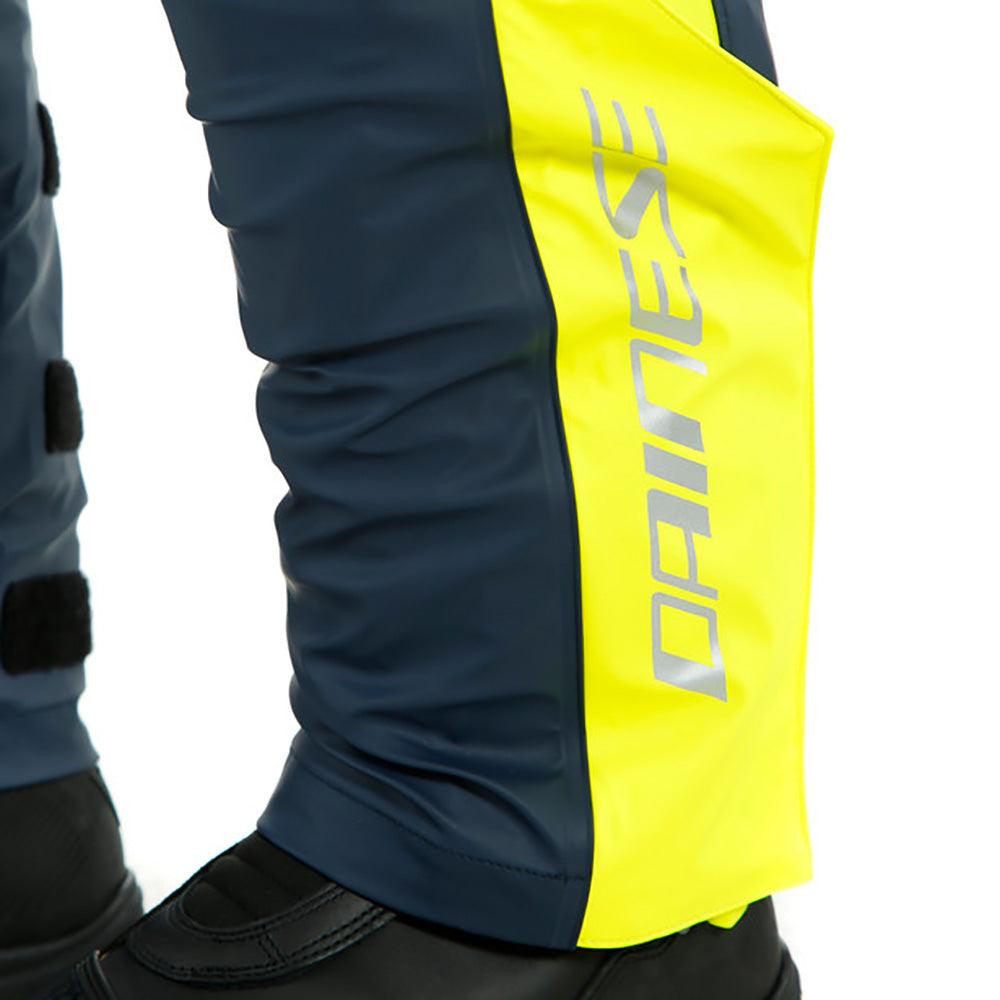 DAINESE STORM 2 UNISEX PANTS - BLACK IRIS/FLUO YELLOW MCLEOD ACCESSORIES (P) sold by Cully's Yamaha