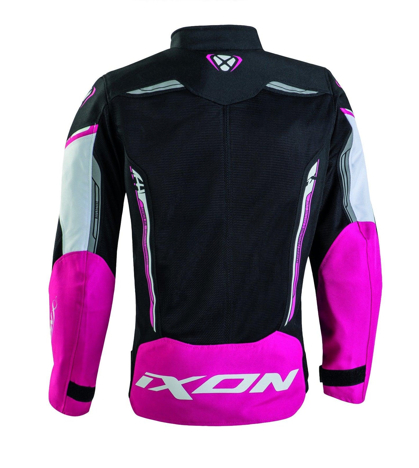 IXON STRIKER AIR KID JACKET - BLACK/WHITE/FUCHSIA CASSONS PTY LTD sold by Cully's Yamaha
