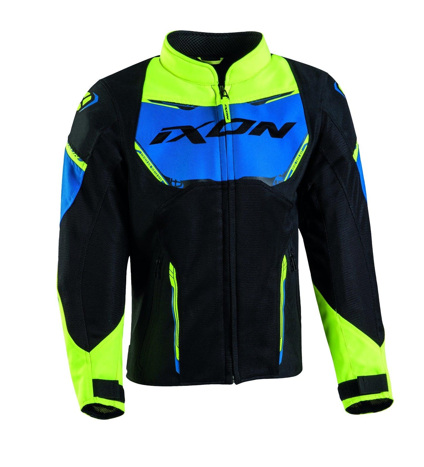 IXON STRIKER AIR KID JACKET - BLACK/BLUE/YELLOW CASSONS PTY LTD sold by Cully's Yamaha
