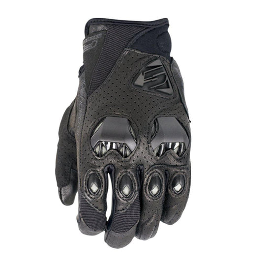FIVE STUNT EVO LEATHER VENTED GLOVES - BLACK MOTO NATIONAL ACCESSORIES PTY sold by Cully's Yamaha