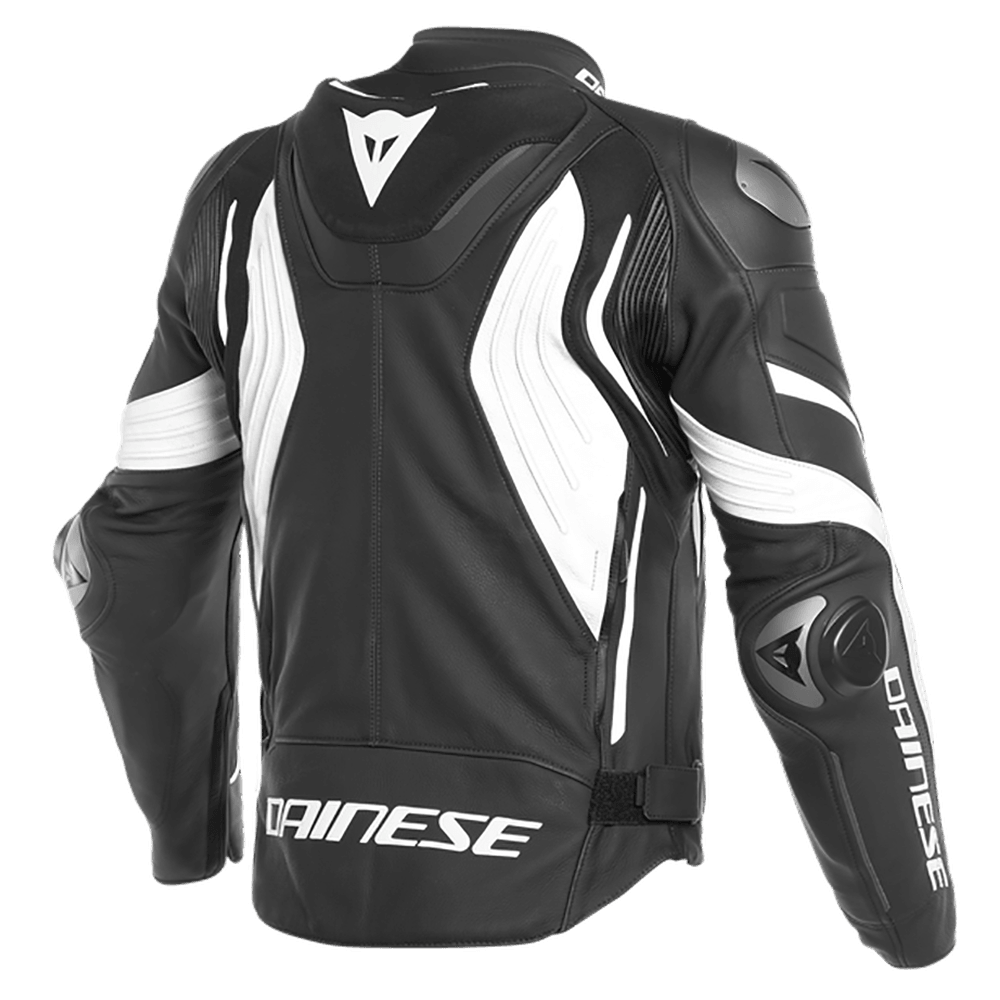 DAINESE SUPER SPEED 3 JACKET - BLACK/WHITE MCLEOD ACCESSORIES (P) sold by Cully's Yamaha
