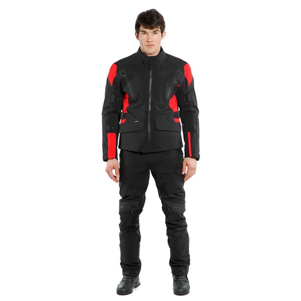 DAINESE TONALE D-DRY® JACKET - BLACK/LAVA RED MCLEOD ACCESSORIES (P) sold by Cully's Yamaha