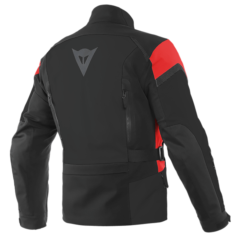 DAINESE TONALE D-DRY® JACKET - BLACK/LAVA RED MCLEOD ACCESSORIES (P) sold by Cully's Yamaha