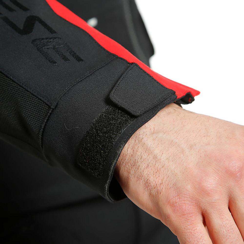 DAINESE TONALE D-DRY® JACKET - BLACK/LAVA RED MCLEOD ACCESSORIES (P) sold by Cully's Yamaha