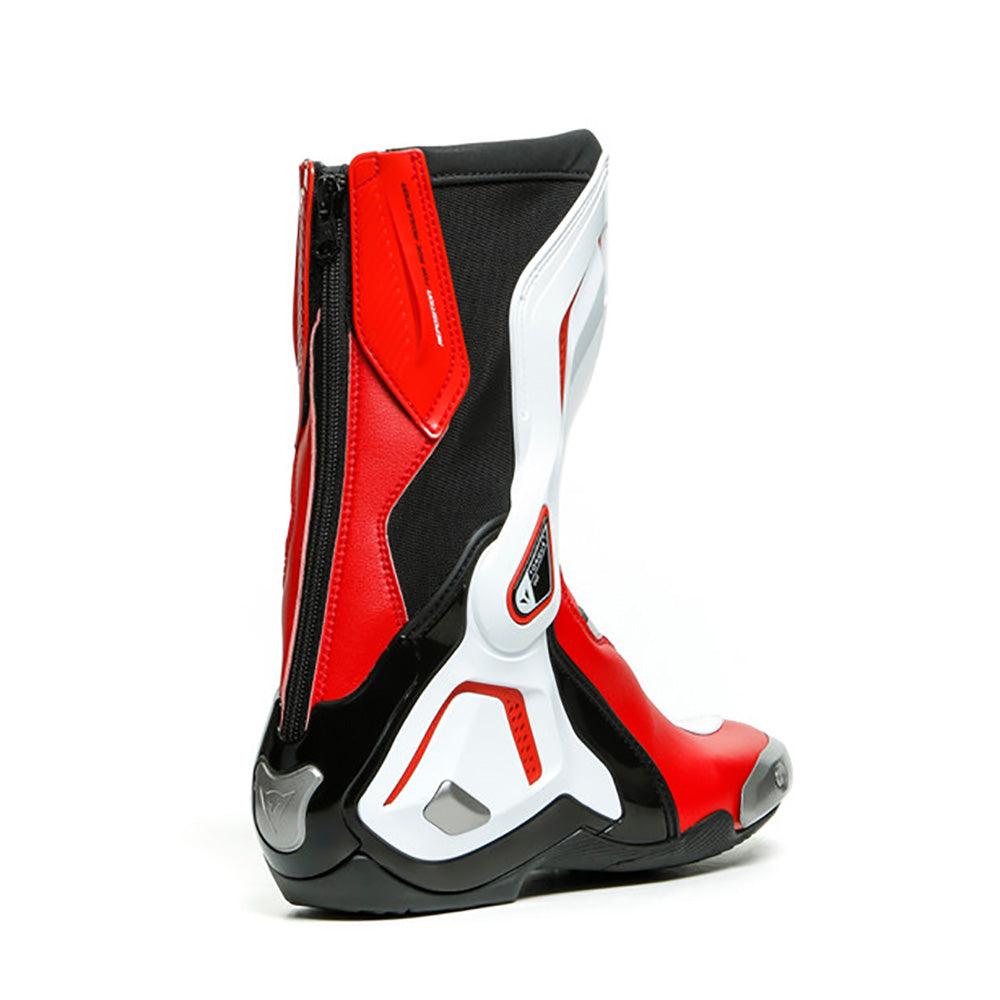 DAINESE TORQUE 3 OUT BOOTS - BLACK/WHITE/LAVA RED MCLEOD ACCESSORIES (P) sold by Cully's Yamaha