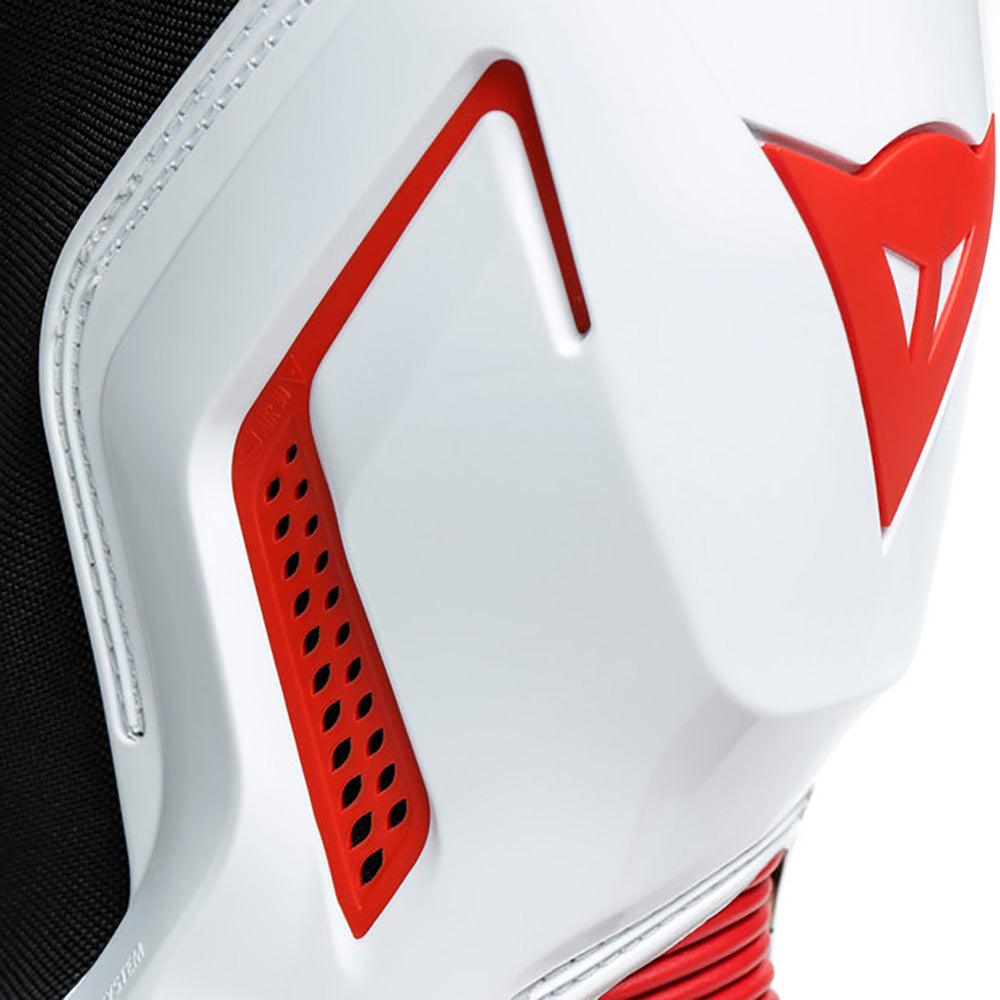 DAINESE TORQUE 3 OUT BOOTS - BLACK/WHITE/LAVA RED MCLEOD ACCESSORIES (P) sold by Cully's Yamaha