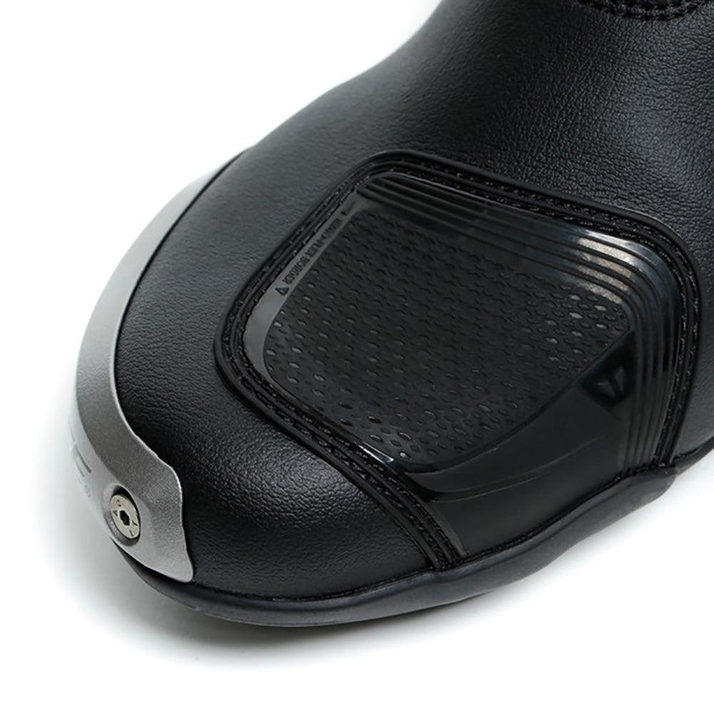 DAINESE TORQUE 3 OUT BOOTS - BLACK/FLUO RED MCLEOD ACCESSORIES (P) sold by Cully's Yamaha