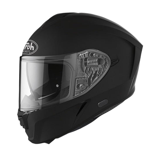 AIROH SPARK SOLID HELMET - MATT BLACK MOTO NATIONAL ACCESSORIES PTY sold by Cully's Yamaha