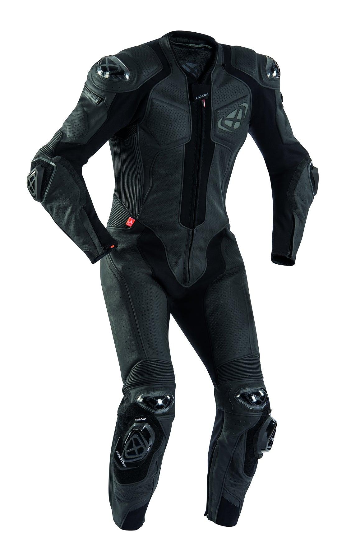 IXON VENDETTA EVO 1PC SUIT - BLACK CASSONS PTY LTD sold by Cully's Yamaha