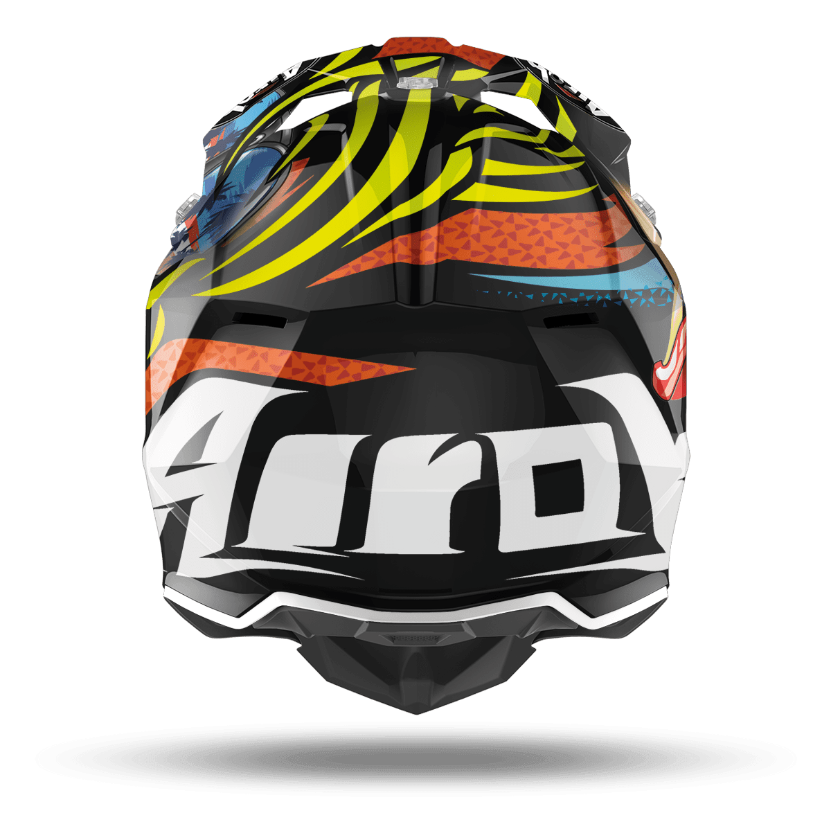 AIROH WRAAP HELMET - 'LOLLIPOP' GLOSS MOTO NATIONAL ACCESSORIES PTY sold by Cully's Yamaha