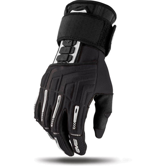 EVS WRISTER GLOVES - BLACK/ WHITE MCLEOD ACCESSORIES (P) sold by Cully's Yamaha
