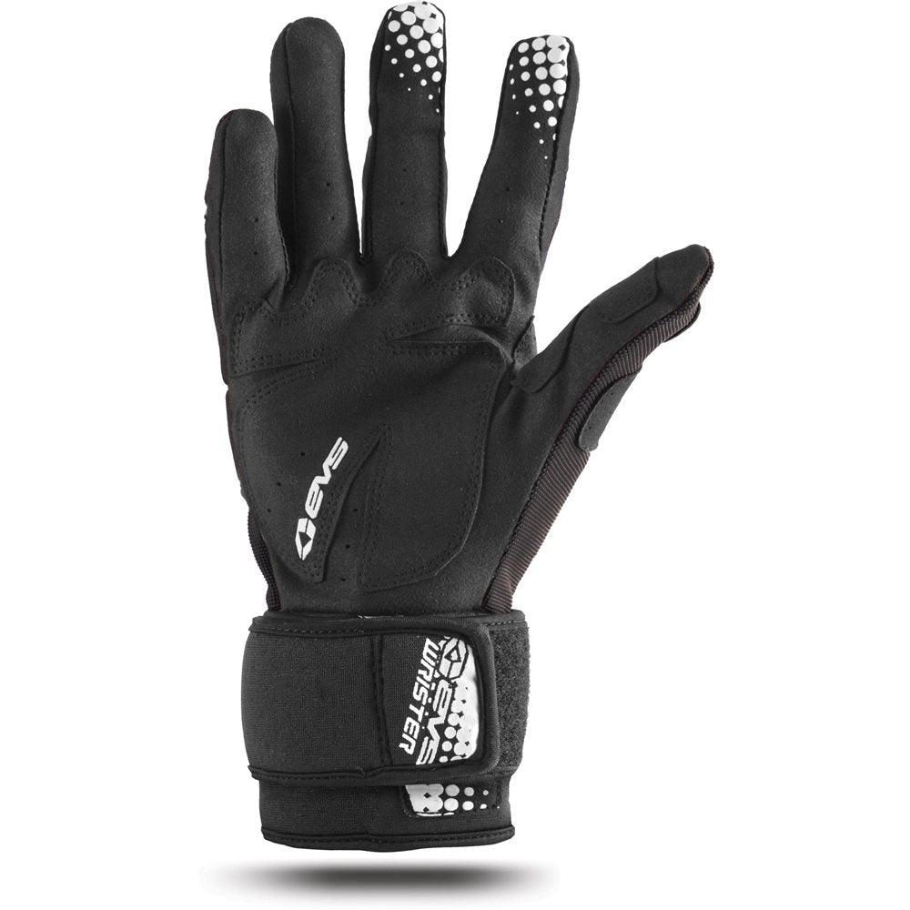 EVS WRISTER GLOVES - BLACK/ WHITE MCLEOD ACCESSORIES (P) sold by Cully's Yamaha