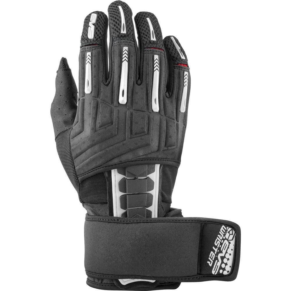EVS WRISTER GLOVES - BLACK/ WHITE MCLEOD ACCESSORIES (P) sold by Cully's Yamaha