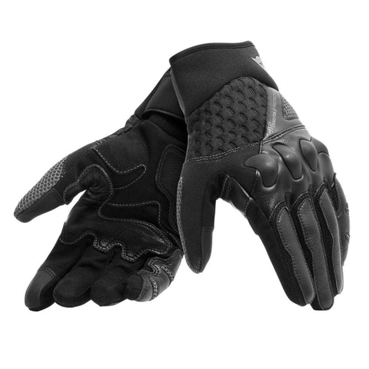 DAINESE X-MOTO UNISEX GLOVES - BLACK/ANTHRACITE MCLEOD ACCESSORIES (P) sold by Cully's Yamaha