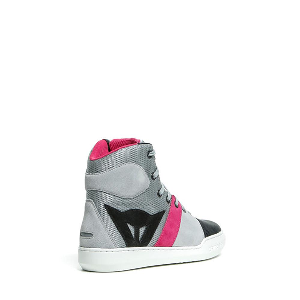 DAINESE YORK AIR LADY BOOTS - LIGHT GREY/CORAL MCLEOD ACCESSORIES (P) sold by Cully's Yamaha