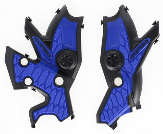 ACERBIS X-GRIP FRAME GUARDS T7 TENERE 700 19-25 BLK BLUE