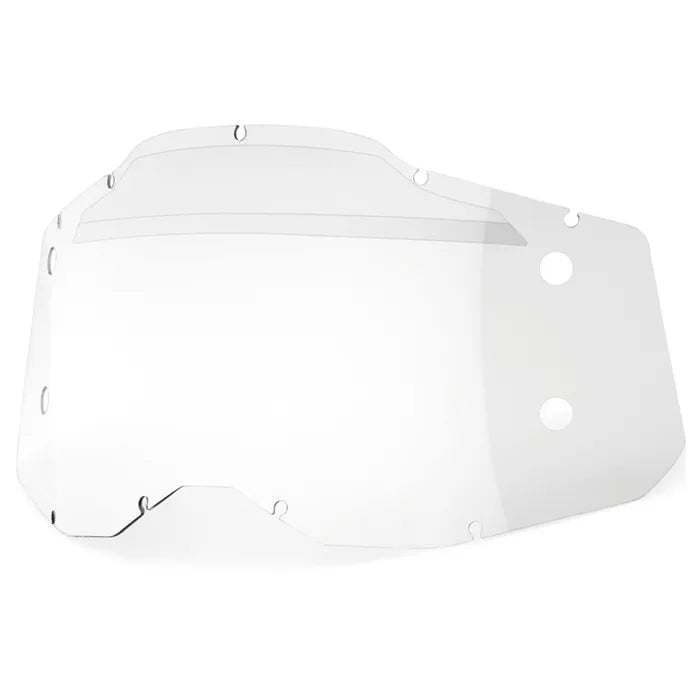100% Racecraft 2, Accuri 2 & Strata 2 Forecast Lens (No Bump) - Clear