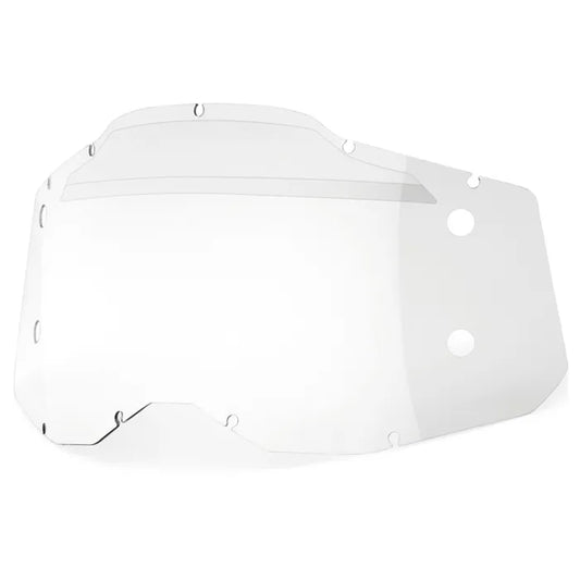 100% Racecraft 2, Accuri 2 & Strata 2 Forecast Lens (No Bump) - Clear
