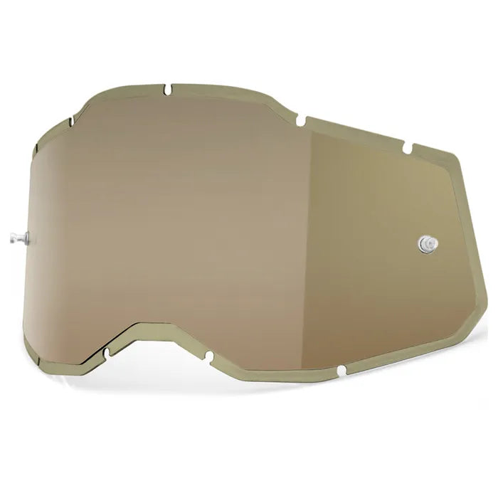 100% Racecraft 2, Accuri 2 & Strata 2 Injected Lens - Olive