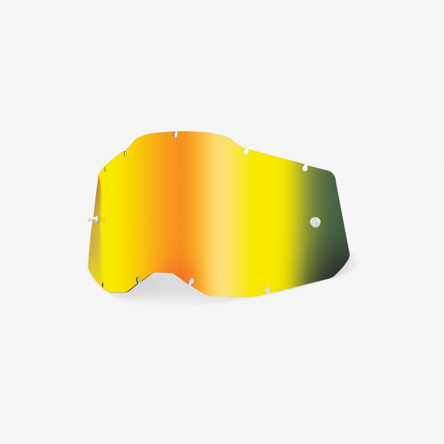 100% Racecraft 2, Accuri 2 & Strata 2 Mirror Lens - Gold