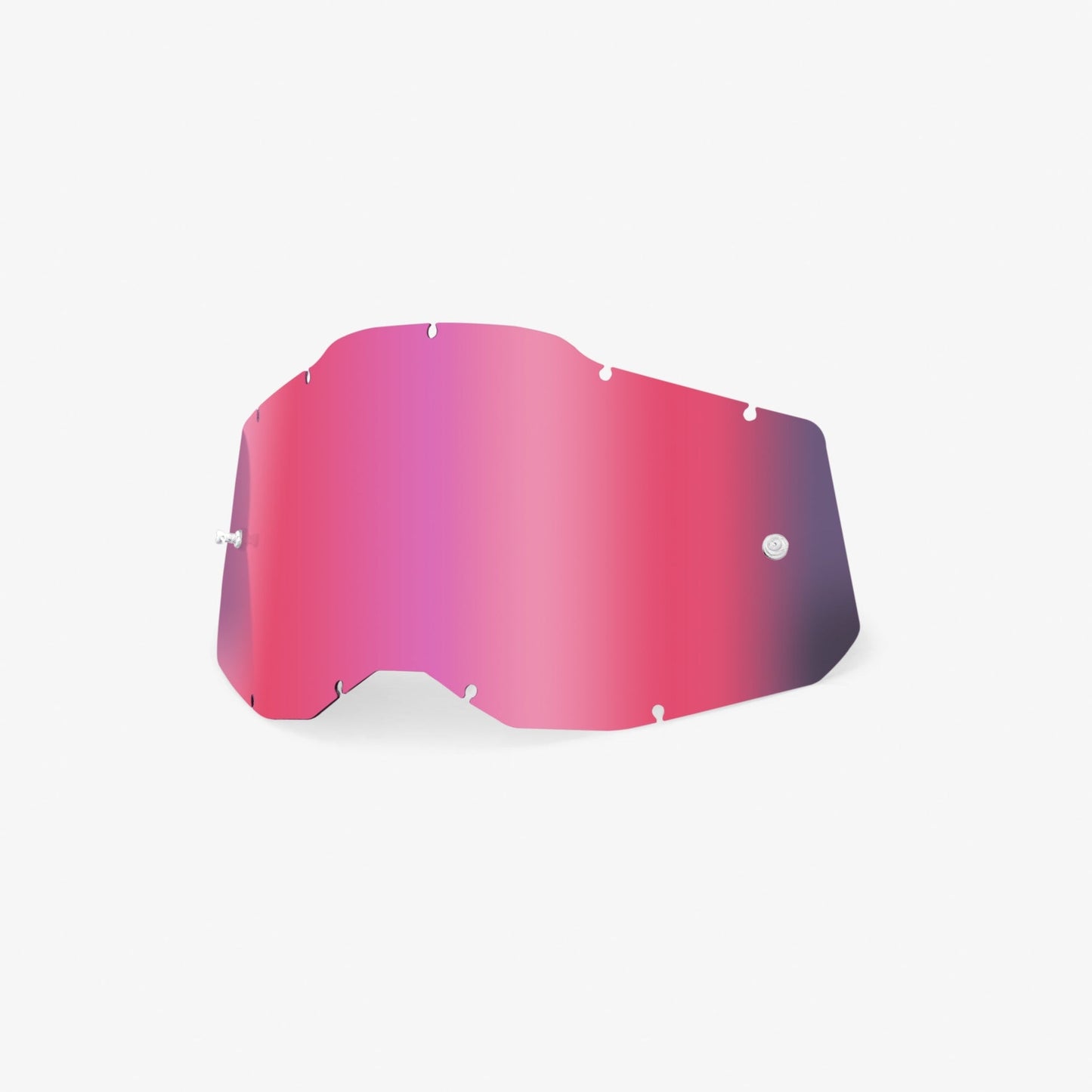 100% Racecraft 2, Accuri 2 & Strata 2 Mirror Lens - Pink
