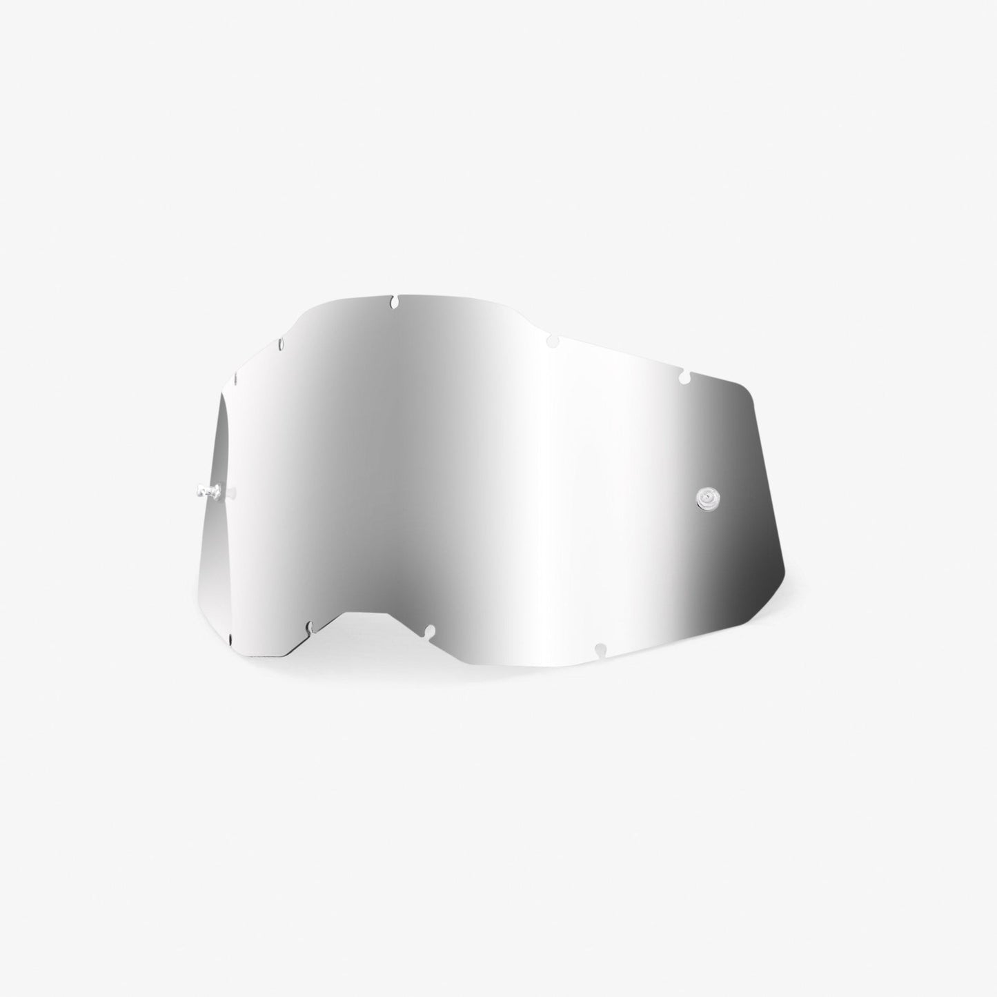 100% Racecraft 2, Accuri 2 & Strata 2 Mirror Lens - Silver