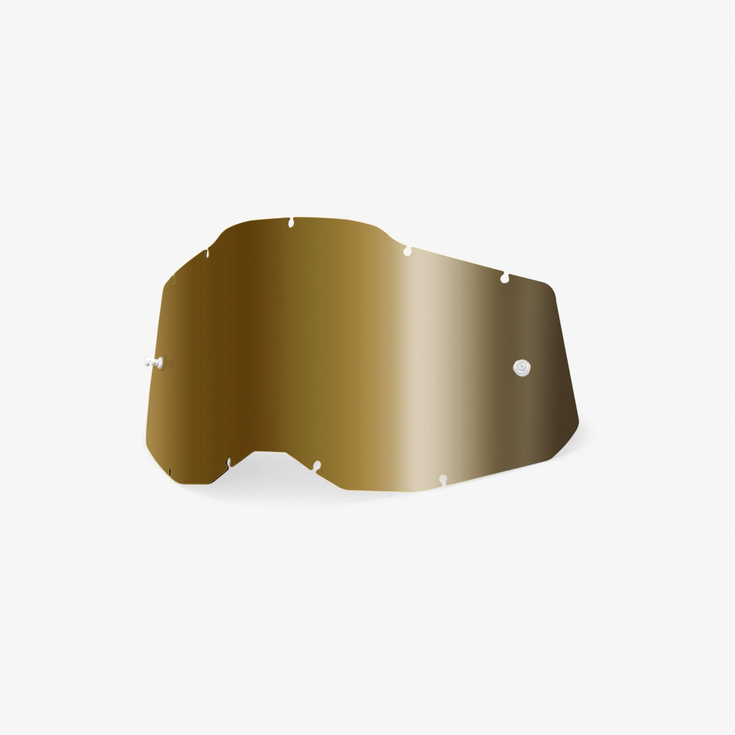 100% Racecraft 2, Accuri 2 & Strata 2 Mirror Lens - True Gold