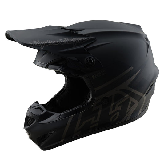 Troy Lee Designs 26.2 SE4 GP Pro MIPS Helmet - Mono Black