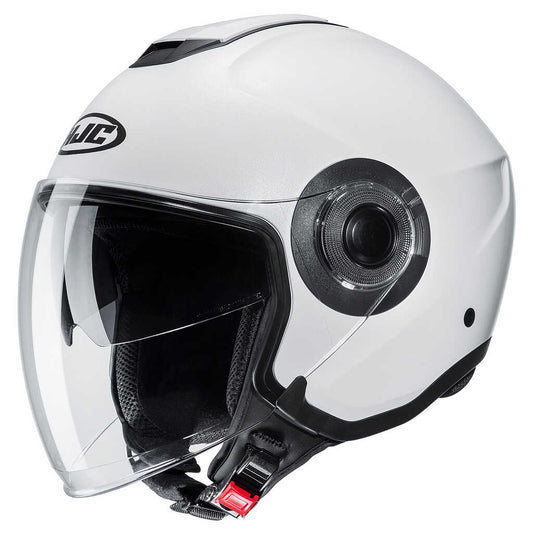 HJC i40N SOLID HELMET - PEARL WHITE