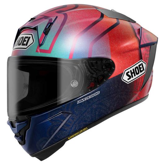 SHOEI X-SPR PRO MARQUEZ HOLI HELMET - TC1