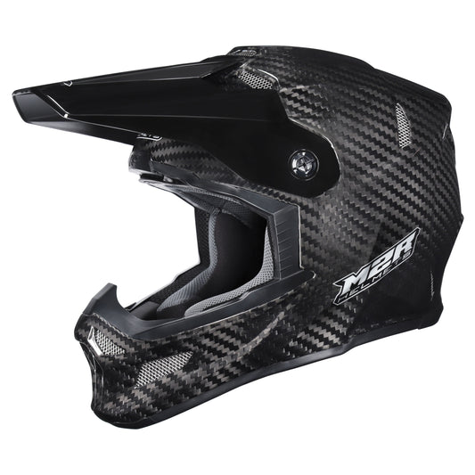 M2R X5 Helmet - Carbon Gloss - view 1