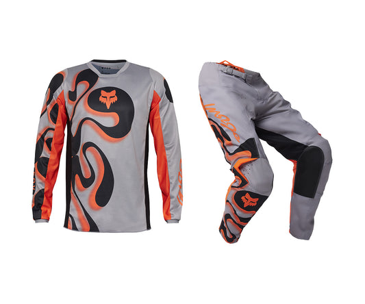 FOX 2025 180 EMOTION GEAR SET - STEEL GREY