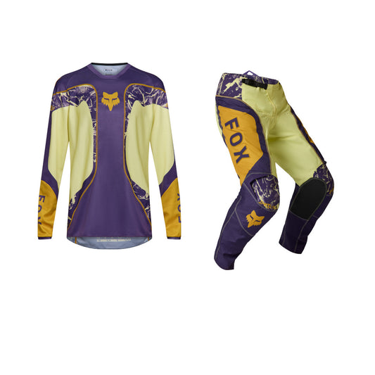 FOX 2026 180 IMAGE PRINT GEAR SET - PEAR YELLOW