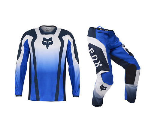 FOX 2025 180 LEAN GEAR SET - BLUE