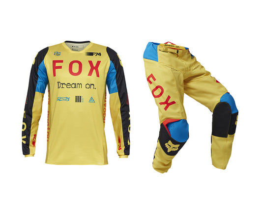 FOX 2025 180 RACE SPEC GEAR SET - PL YELLOW