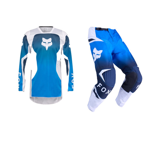 FOX 2026 YOUTH 180 SHIELD GEAR SET - BLUE