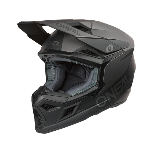ONEAL 2026 3SRS SOLID HELMET - BLACK/GREY