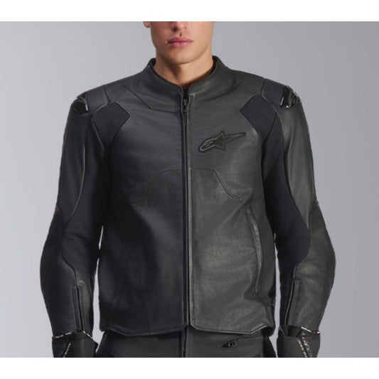 Alpinestars Caliber V2 Leather Jacket - Black - view 1