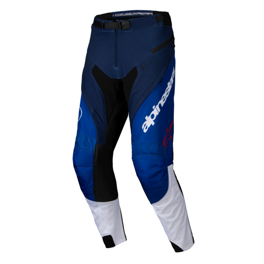 ALPINESTARS 2026 PRO-DURA PANTS - NAVY BRIGHT BLUE WHITE