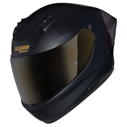 NOLAN N60-6 SPORT AUREO GOLD EDITION HELMET - FLAT BLACK