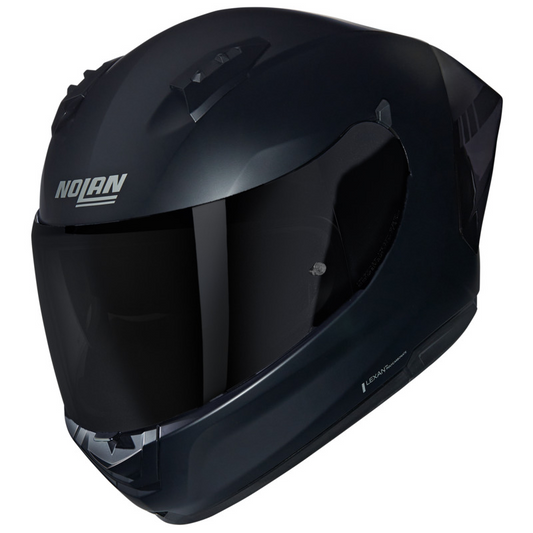 NOLAN N60-6 SPORT ARGENTO SILVER EDITION HELMET - FLAT BLACK